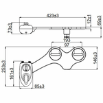 Load image into Gallery viewer, Hot&amp;Cold Toilet Seat Bidet
