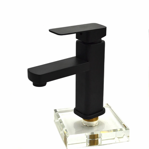 Mat Black Bathroom Sink Faucet