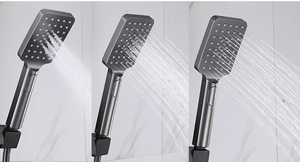 Mat Black Rain Shower Set