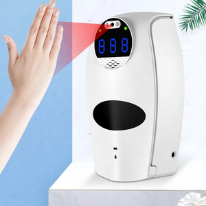 Digital Thermometer With Automatic Sterilizer and Soap Dispenser